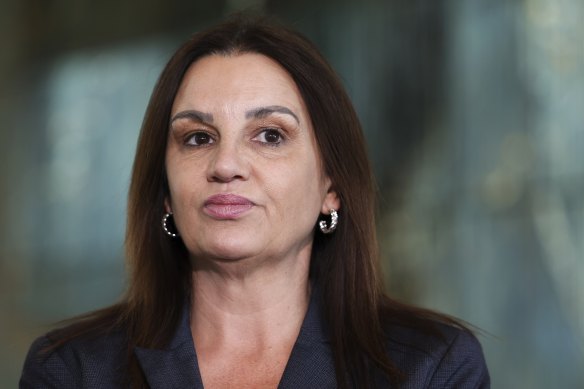  Senator Jacqui Lambie.