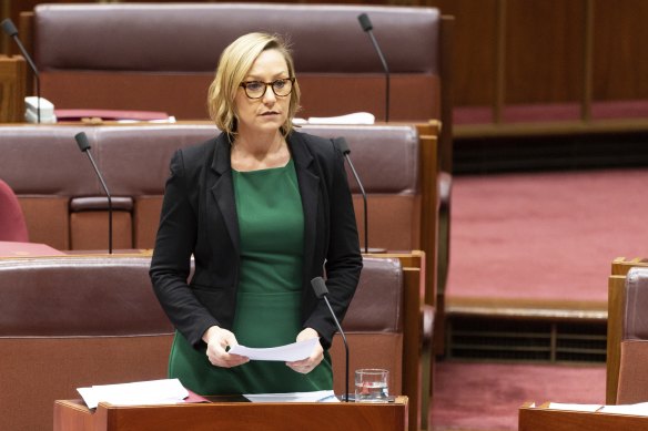 The Greens’ leader in the Senate, Larissa Waters, says it was a “harrowing” week in parliament.