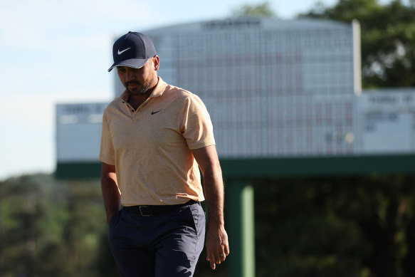 Jason Day had a nightmare final round at The Masters.