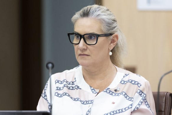 Hollie Hughes was forced to withdraw a comment accusing the government of supporting terrorism that some senators interpreted as being aimed at Payman.