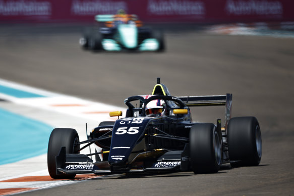 Jamie Chadwick has taken all before her in W Series and can no longer earn licence points from that category.