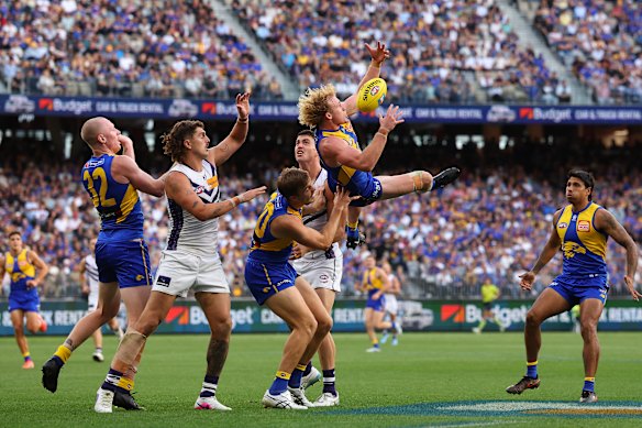 Reuben Ginbey was set a tough task on Sunday – but he performed.