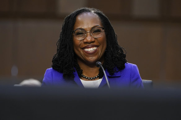 Supreme Court nominee Judge Ketanji Brown Jackson.