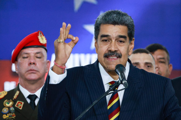 President Maduro insists he won the July election – but officials have declined to provide a breakdown of the vote. 