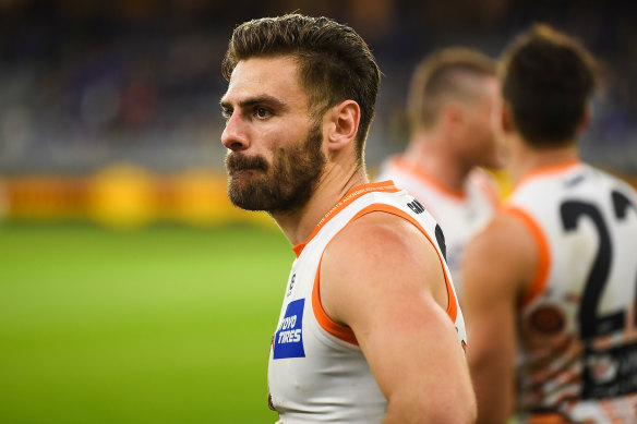 Stephen Coniglio was the first AFL captain in 22 years to be omitted for form reasons, not injury.