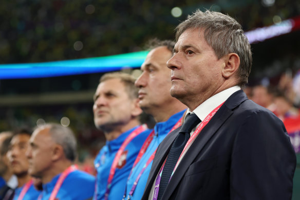 Serbia coach Dragan Stojkovic needs to get his side up again for their next match against Cameroon.