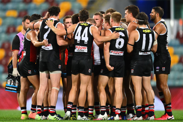 St Kilda received $16.8 million through AFL distributions in 2020.
