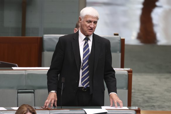 Crossbench MP Bob Katter has called for conscription.