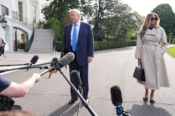 Melania is an enigmatic presence – or absence – in the Trump White House.