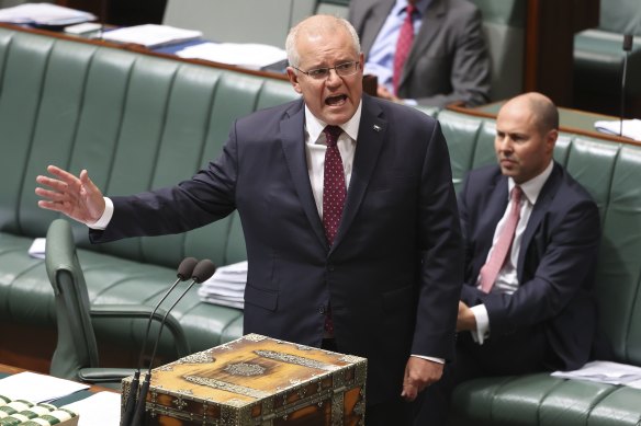 Scott Morrison told Parliament he knew of criticism of the policy to allow domestic violence victims early access to their superannuation.