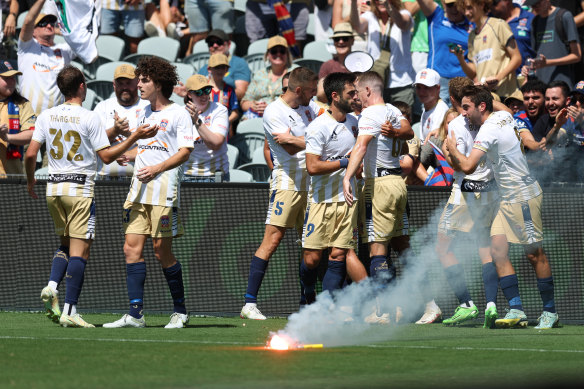 The Newcastle Jets A-League club are facing financial problems.