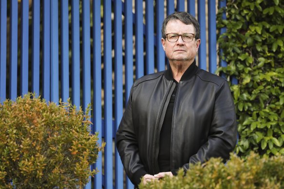 Professor Steve Robson at his home in Canberra. 