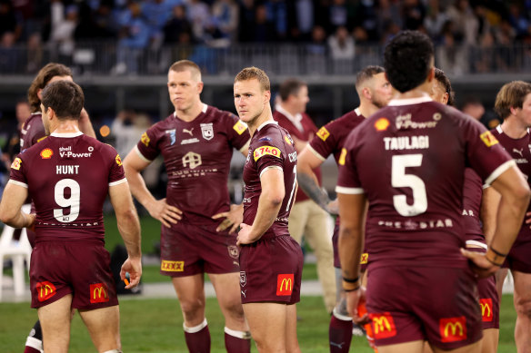 The late avalanche of tries may have caused some psychological damage for Queensland.