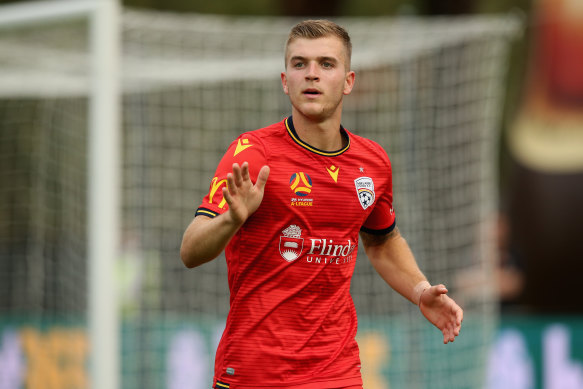 Riley McGree is a “different specimen” since leaving Adelaide United for Birmingham City, according to Graham Arnold.