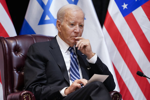 Loyal to Israel: US President Joe Biden.