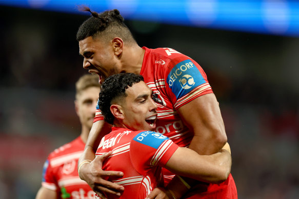 Sloan hopes to play outside Moses Suli on the right wing.