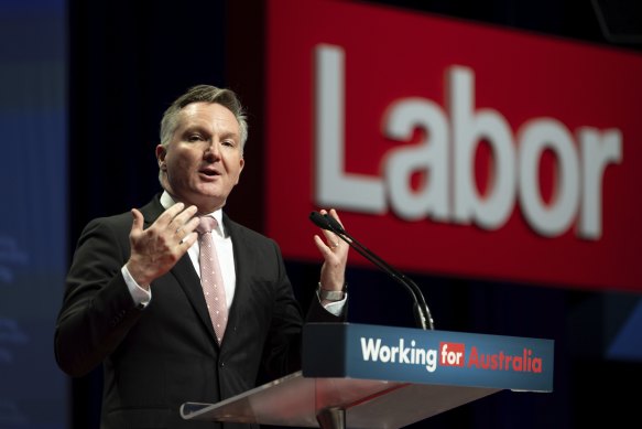 Energy Minister Chris Bowen (pictured) and Environment Minister Tanya Plibersek led the debate on Australia’s energy transition.