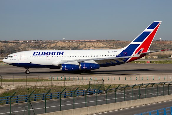 You’ll need to fly from Cuba to Belarus to get on board an IL-96.