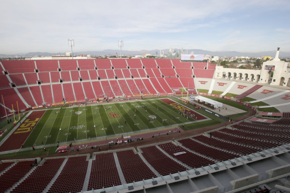 The historic Los Angeles Memorial Coliseum will host its third Olympic Games in 2028.