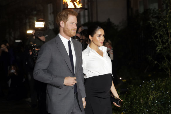 Harry and Meghan are ending their lives as senior members of Britain’s royal family and starting a new chapter as international celebrities and charity patrons in Los Angeles. 