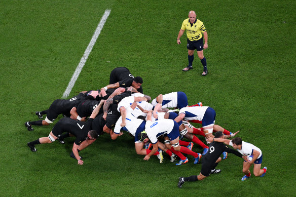 The scrum is taking up far too much time in the modern game.