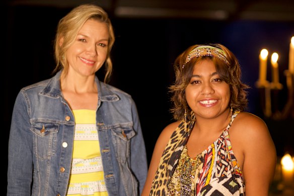 Clarke and singer/songwriter Emily Wurramara. 