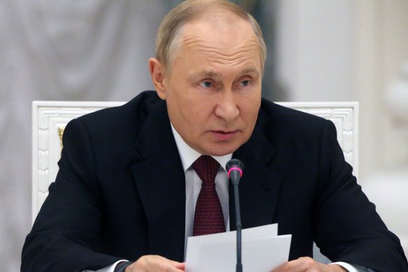 Following the signing ceremony, Vladimir Putin will give a major speech, the Kremlin said.