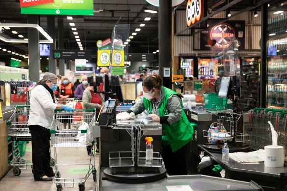 135,000 staff working at Woolworths and Big W will get the 2.5 per cent bump to their pay next month, ahead of the deadline.