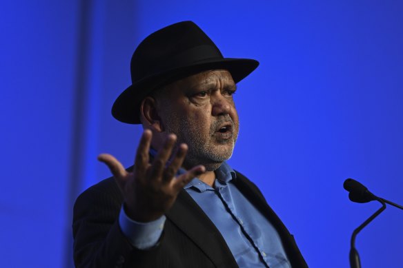 Noel Pearson is campaigning intensely across the country for the Voice to parliament.