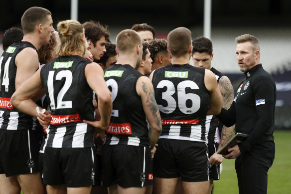 The Magpies have only won two games in the first 11 rounds.