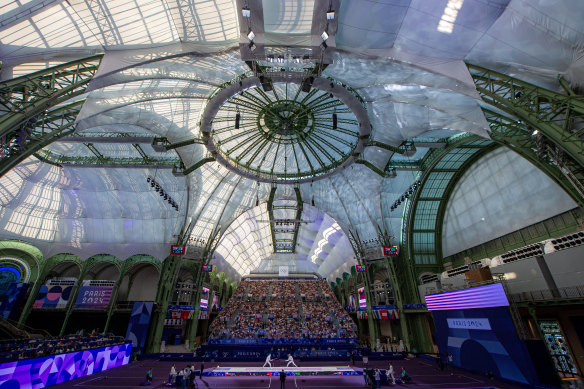 The Grand Palais was able to host some Paris Olympics events.