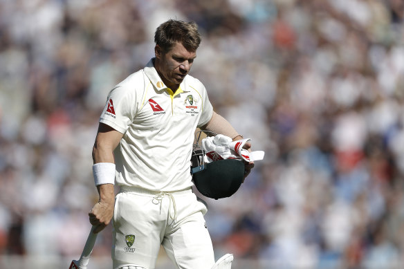 Warner struggled against Stuart Broad in English conditions two years ago.