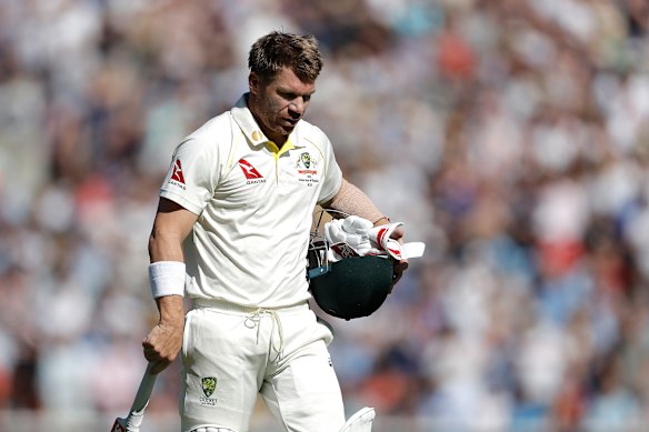 Warner struggled against Stuart Broad in English conditions two years ago.