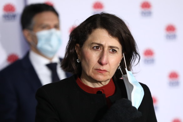 Premier Gladys Berejiklian called for patience, saying she was “absolutely convinced” the state would come out of lockdown soon.
