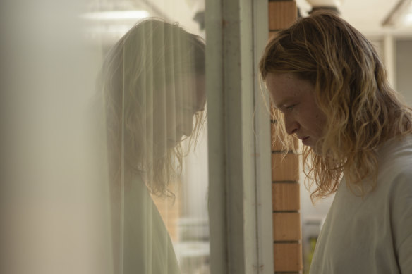 American actor Caleb Landry Jones plays a disturbed young man who becomes a mass murderer in Nitram, a movie about the Port Arthur massacre from writer Shaun Grant and director Justin Kurzel.