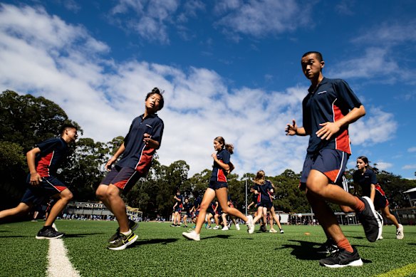 Chatswood High School enrolled 2100 students this year, doubling its student population in 15 years.