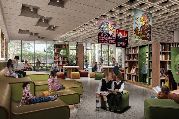 Australia’s first art library for children will open in 2022.