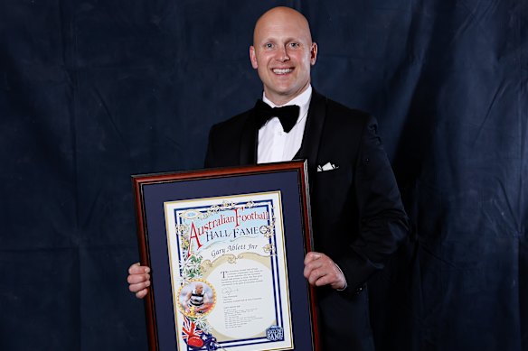 Ablett jnr was the biggest name of the night.