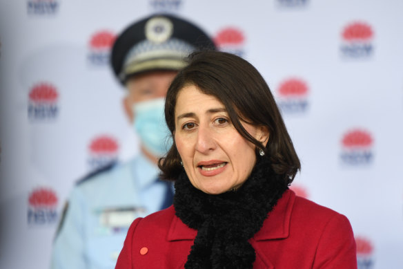 NSW Premier Gladys Berejiklian.