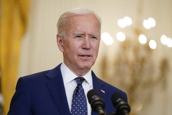Joe Biden has come under pressure from allies in Congress to admit more refugees.