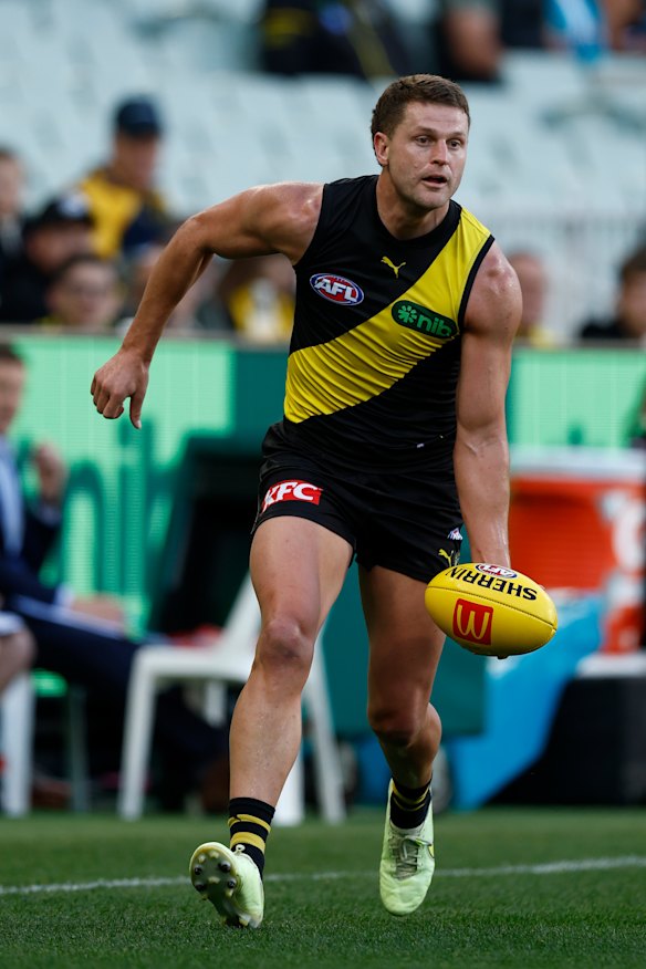 Plenty of responsibility rests on the shoulders of experienced Tigers like Jacob Hopper.