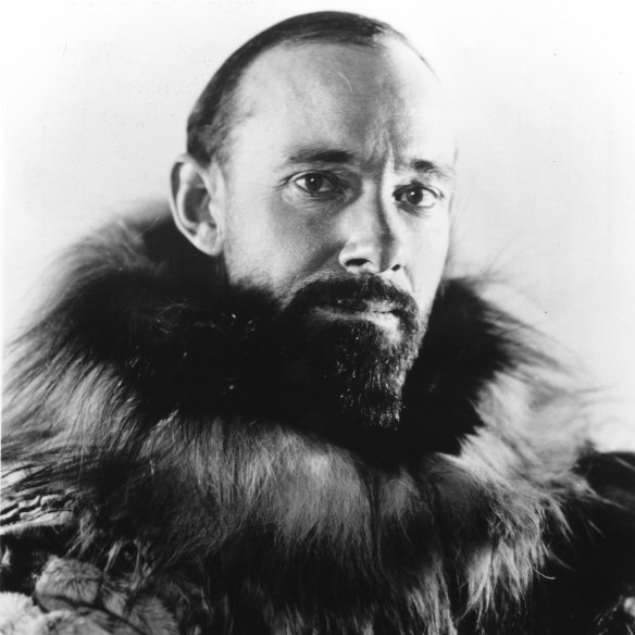 Australian explorer and war photographer Hubert Wilkins.