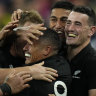 All Blacks crush Argentina to reach fifth Rugby World Cup final