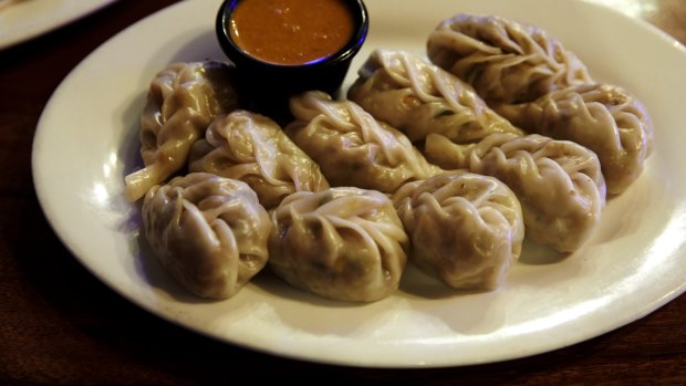 Chulho’s steamed Nepalese momos.