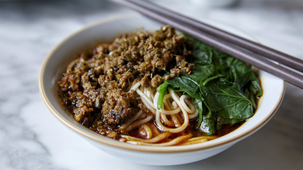 Warm up with $5.90 noodles and lip-tingling dishes at this hot Chinatown spot