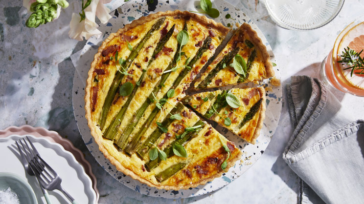 Mark the change of season with RecipeTin Eats’ spring fling asparagus quiche-image