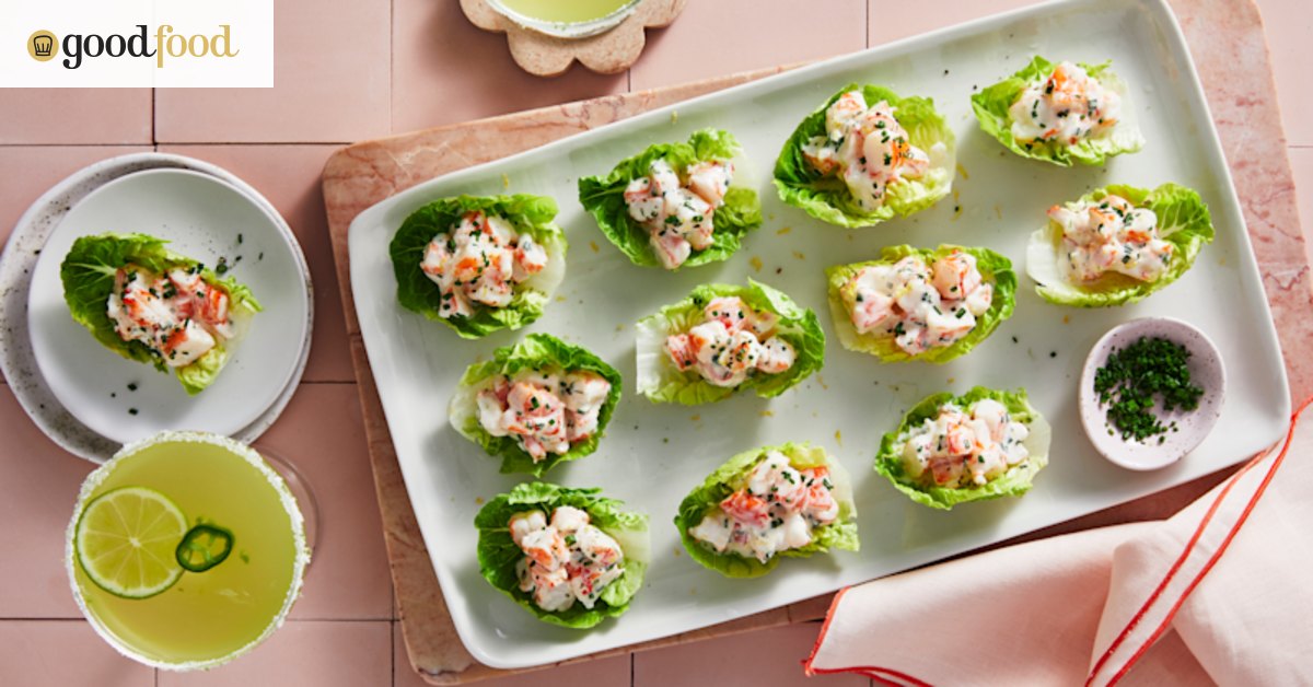 RecipeTin Eats’ prawn cocktail lettuce cups