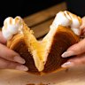 Calle’s lemon meringue croissant wheel.