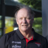 Essendon president David Barham is up for re-election.