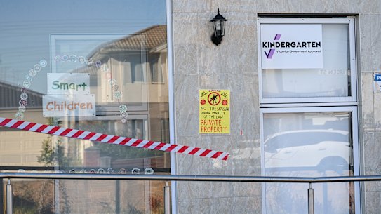 The childcare centre was finally shut down in October
